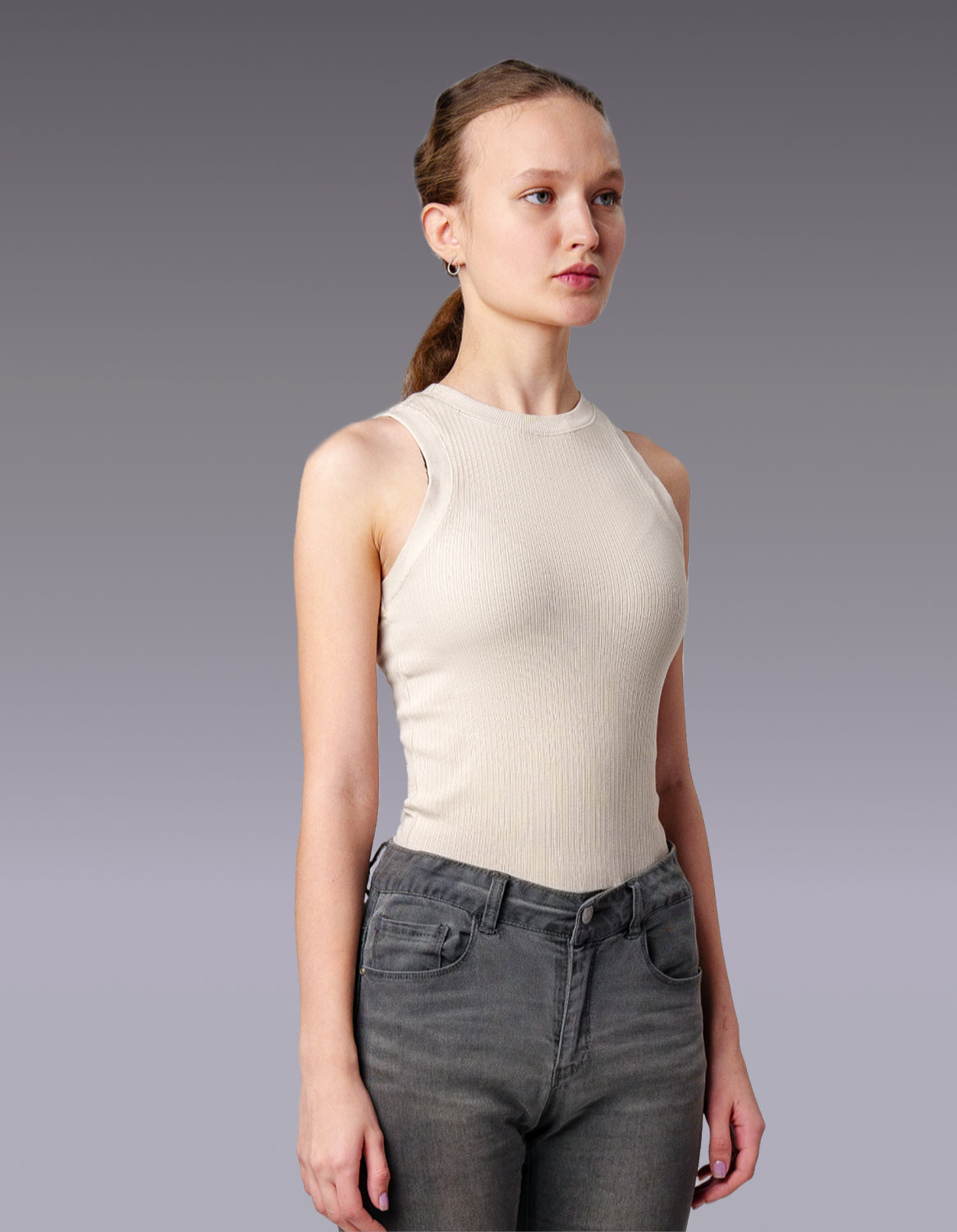 Image of Round Neck Sando