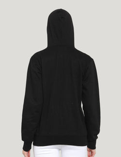 Collection of Black Zipper Hoodie in a gallery layout