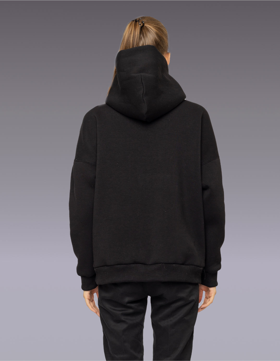 Women Black Hoodie