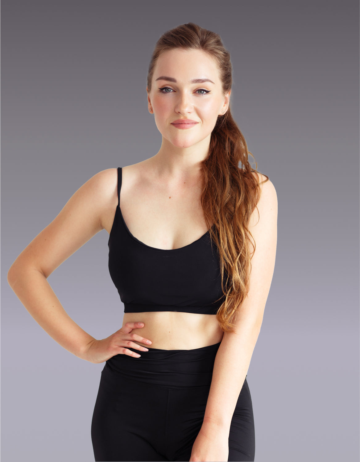 Combinaison de gym taille haute pour femme