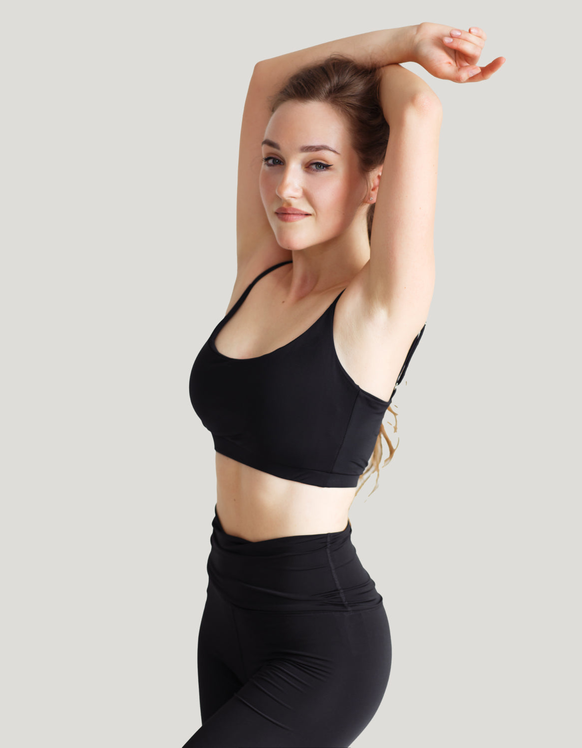 Combinaison de gym taille haute pour femme