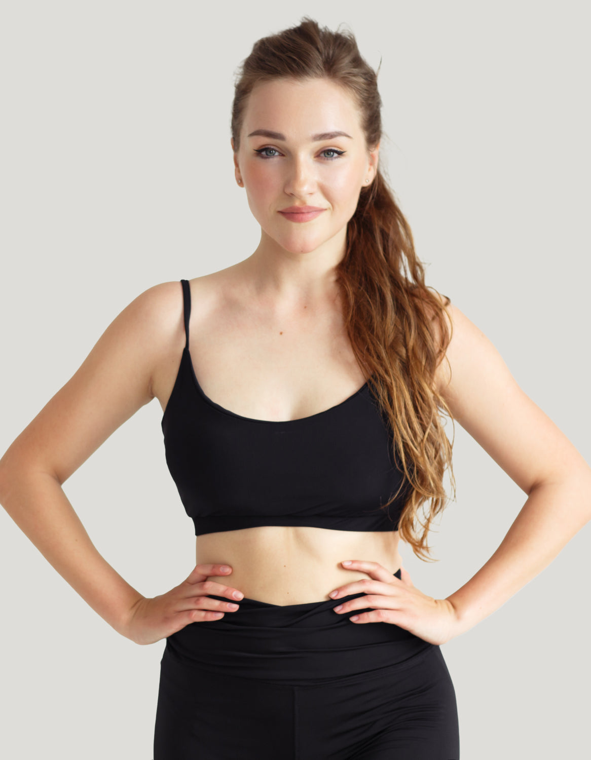 Combinaison de gym taille haute pour femme