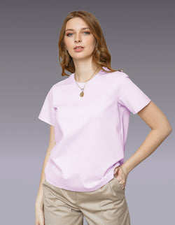 Image of Women White T-Shirt
