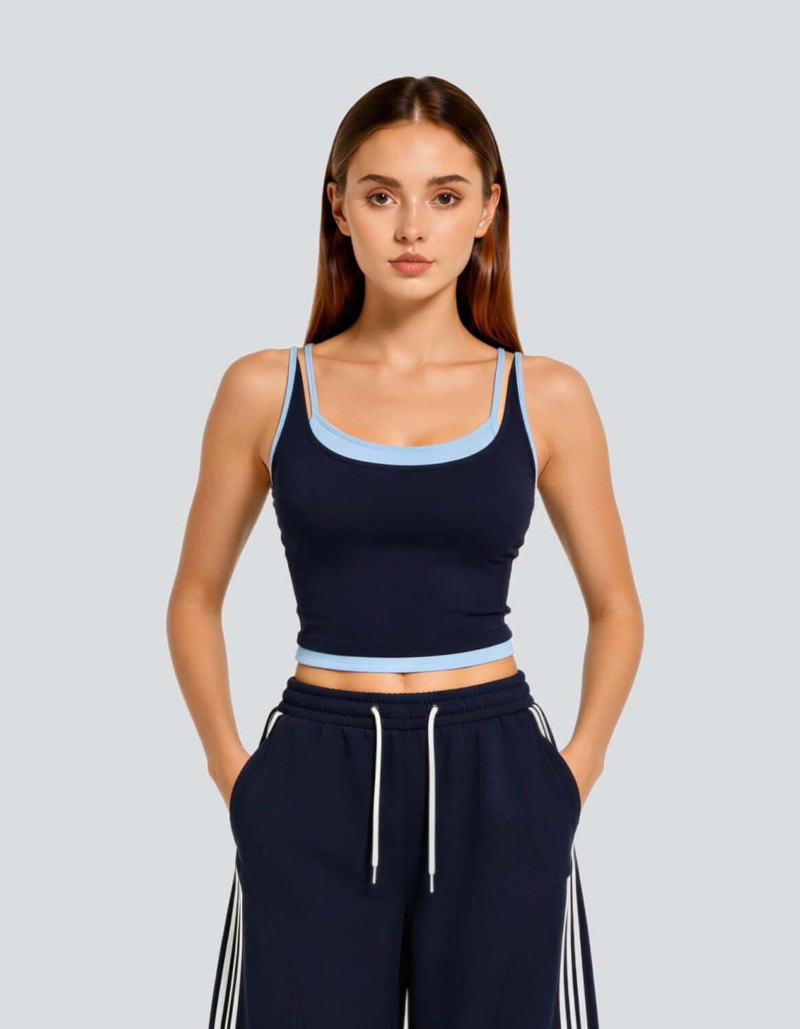 Cropped Sports Tank