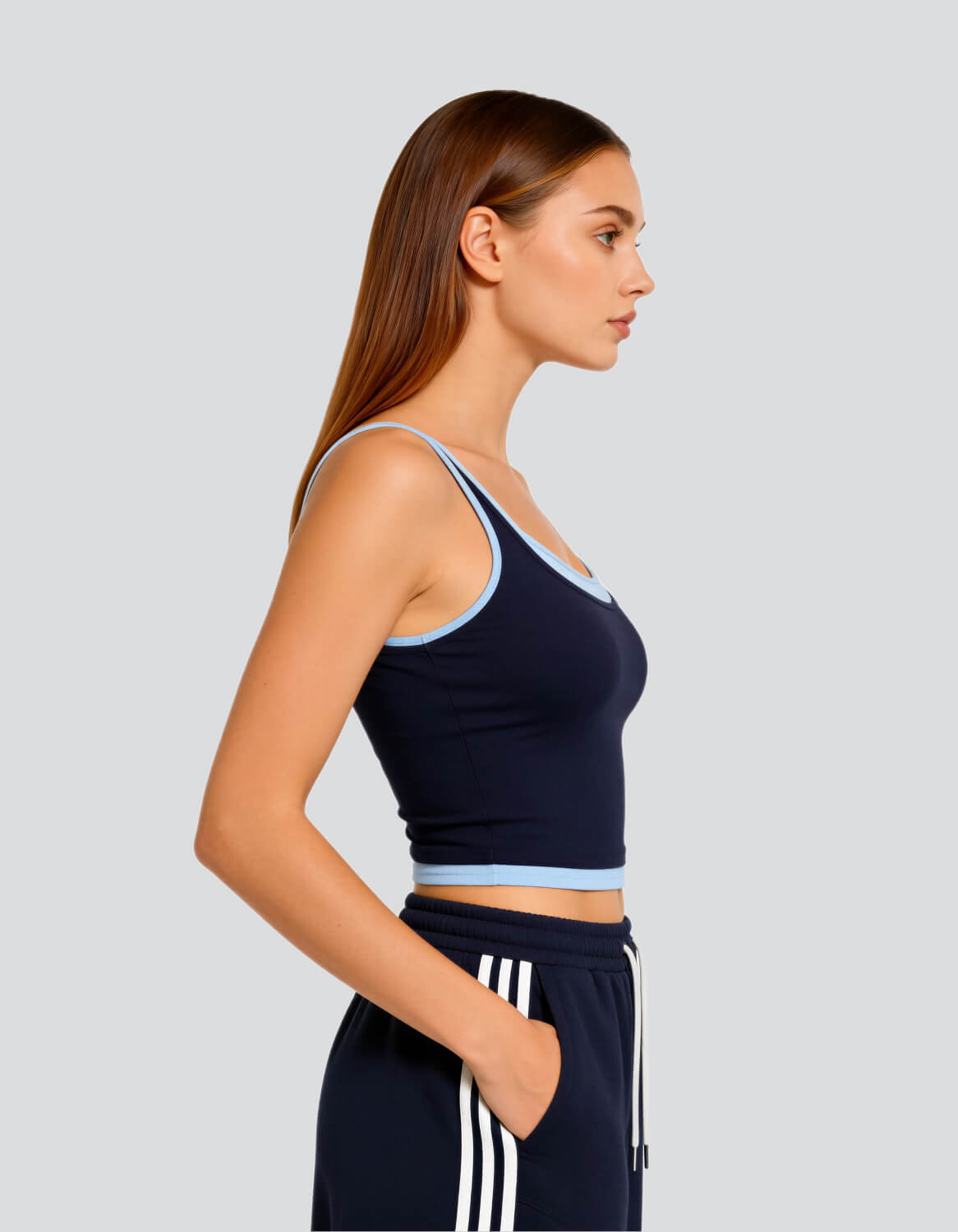 Cropped Sports Tank