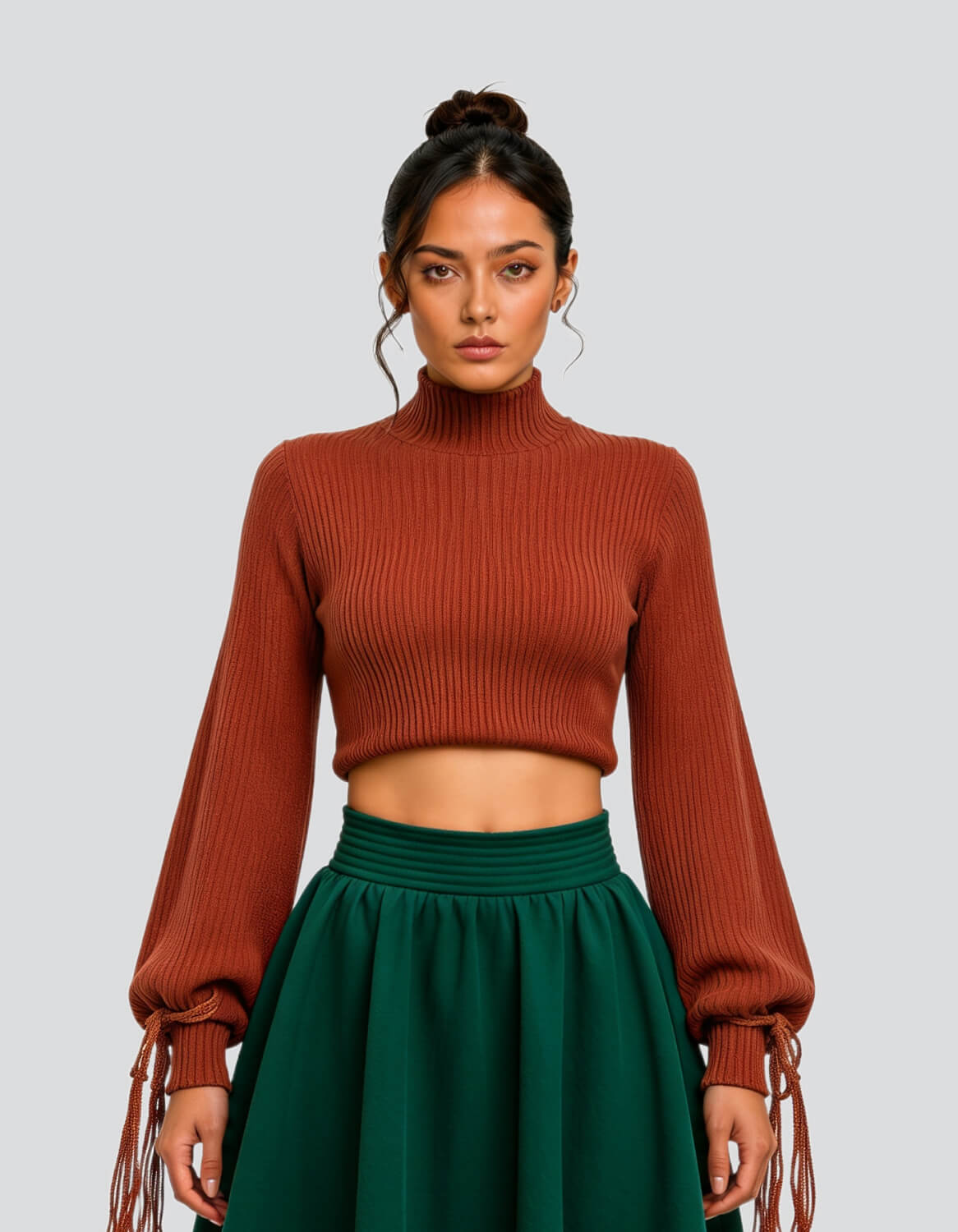 Balloon Sleeve Top