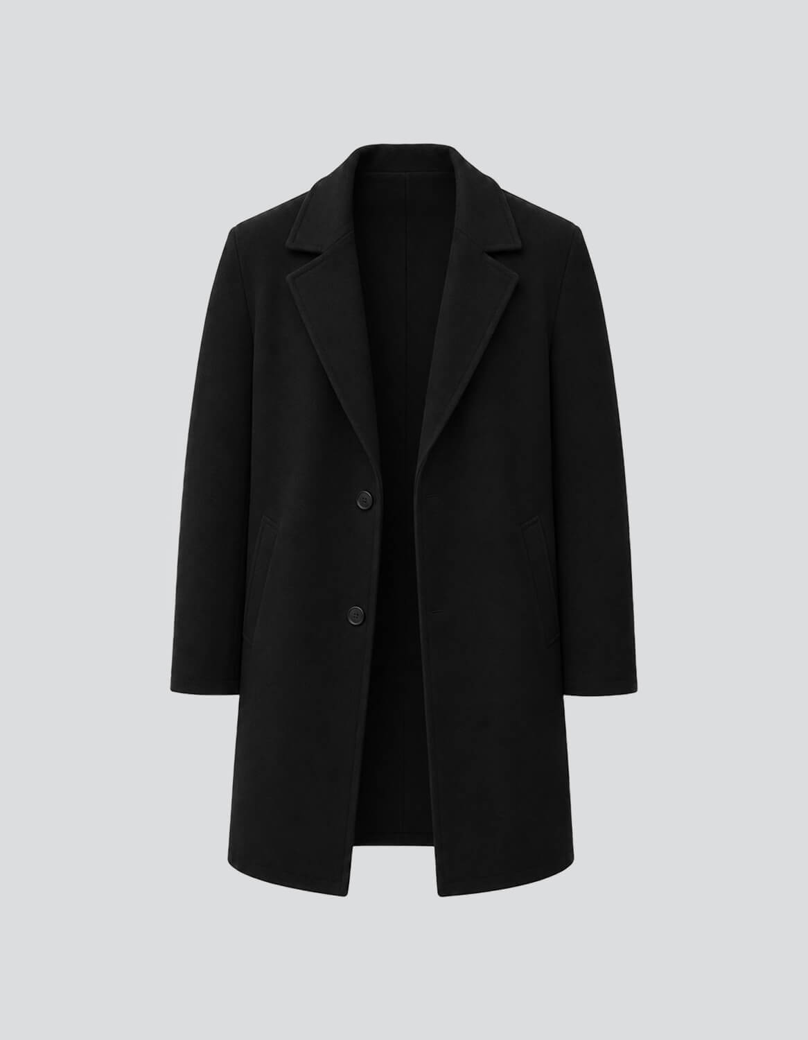Wool Blend Overcoat