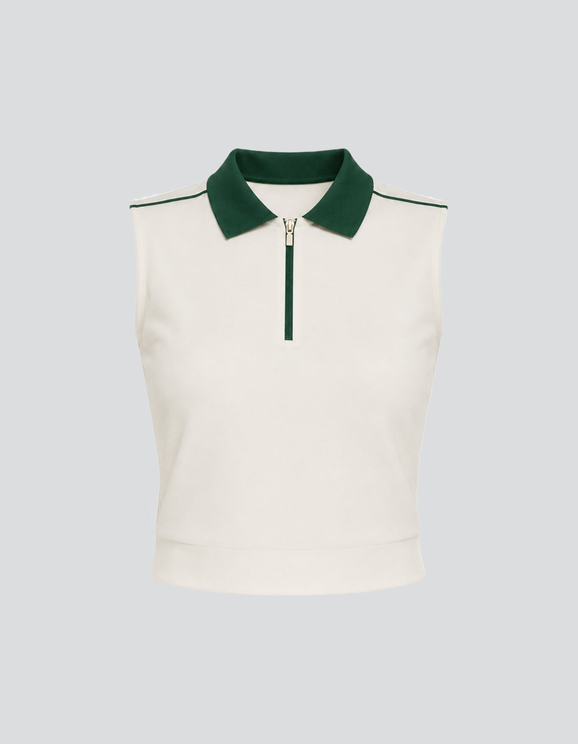 Image of Contrast Polo Top