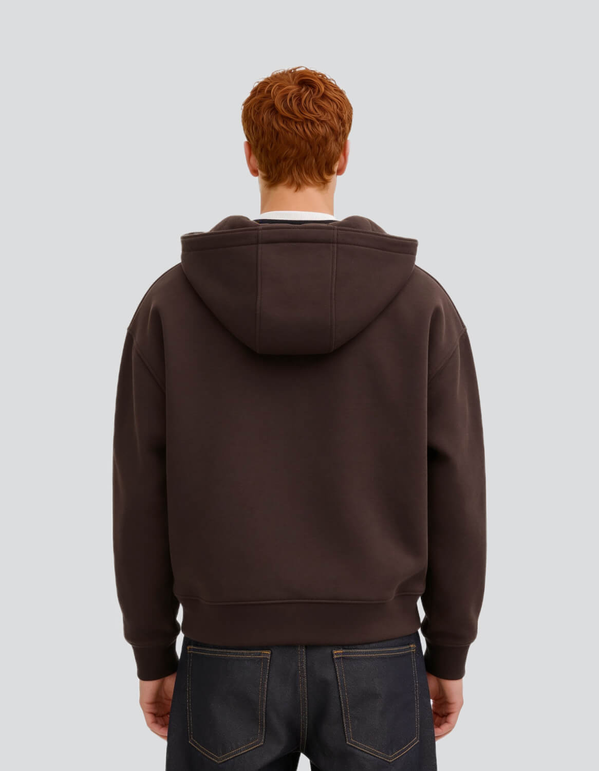Image of Full Zip Hooded Sweatshirt