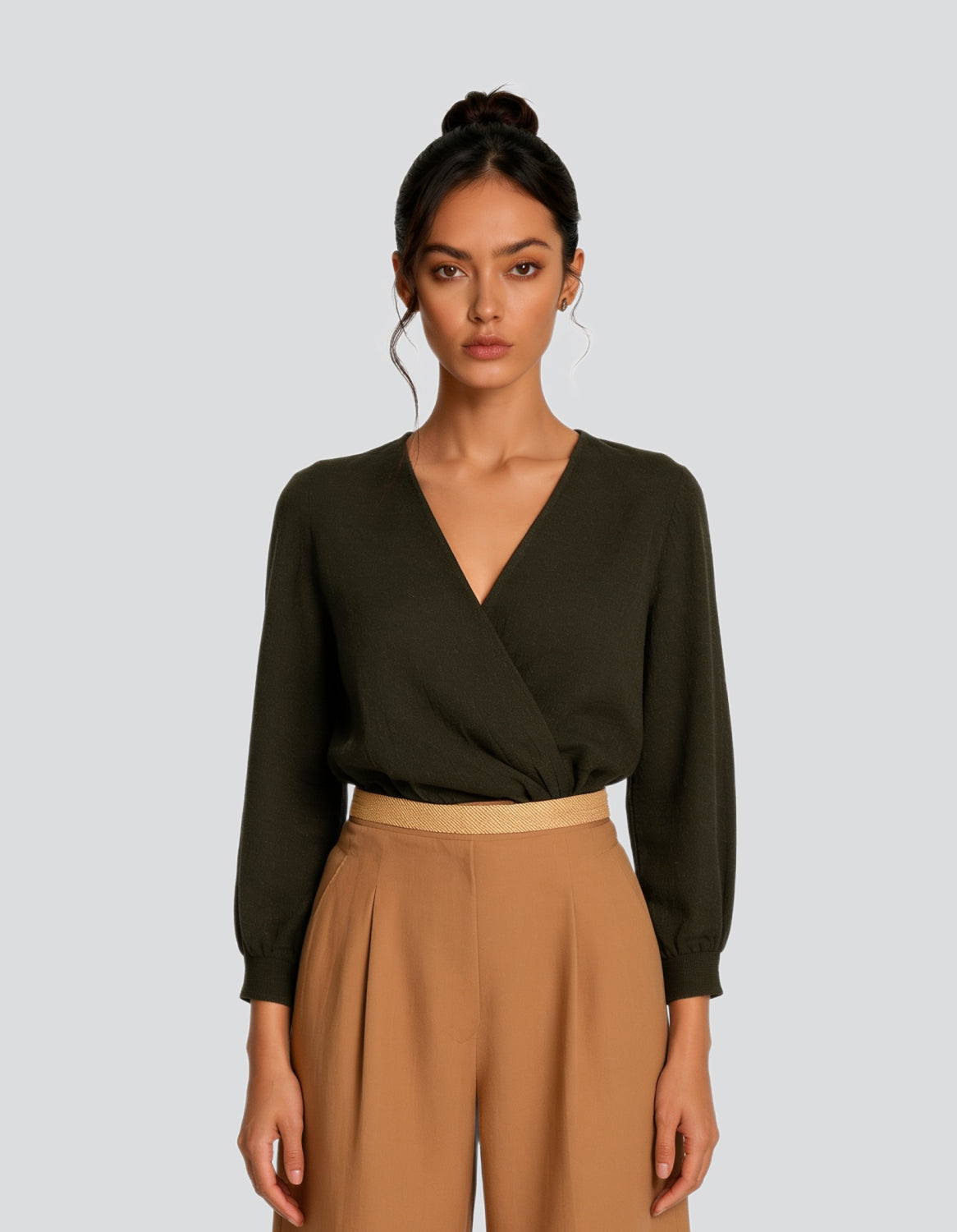 Wrap Waist Top