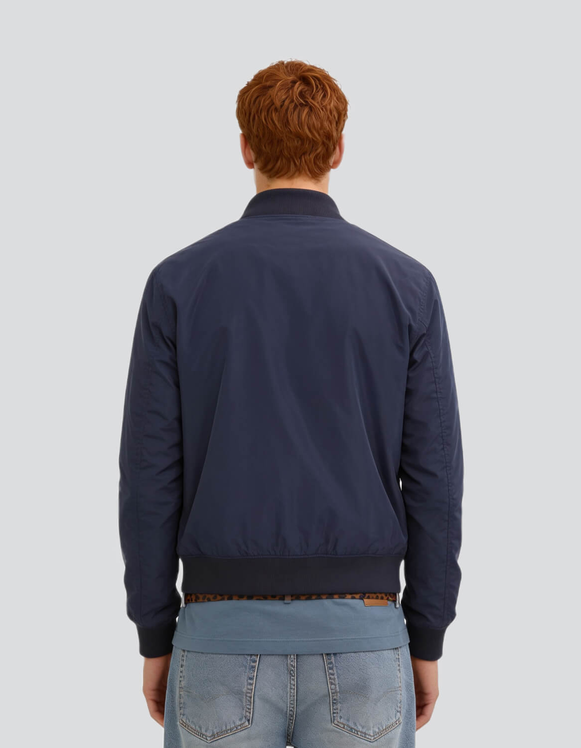 Zip-Up Bomber Jacket